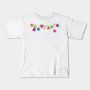 Colorful hearts Kids T-Shirt